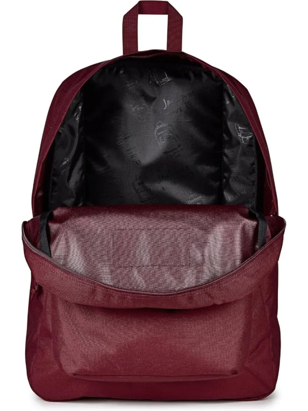 Durable 26L Backpack, Cherry Red, Stylish & Lightweight for School & Travel